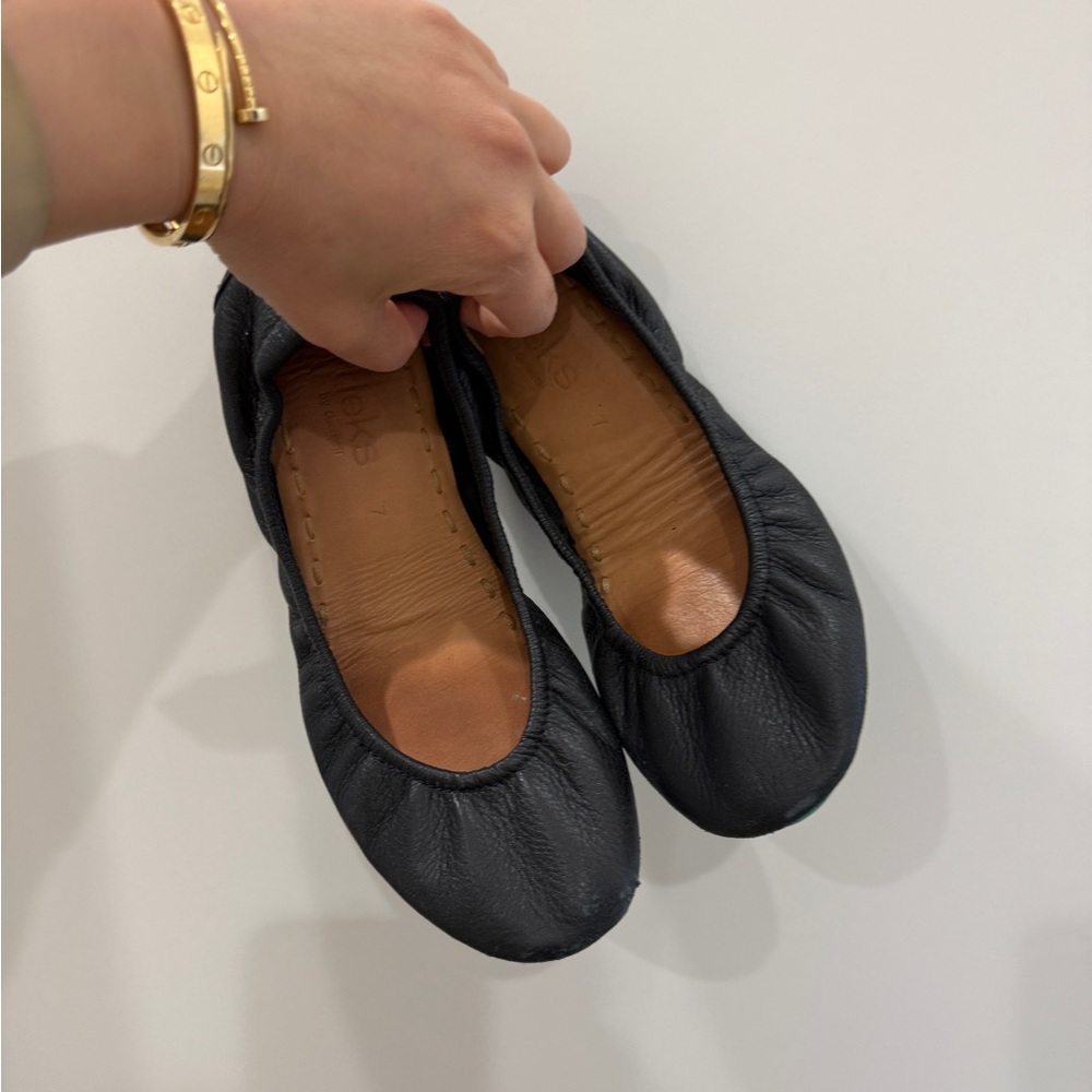 Tieks Midnight Black Ballet Flats